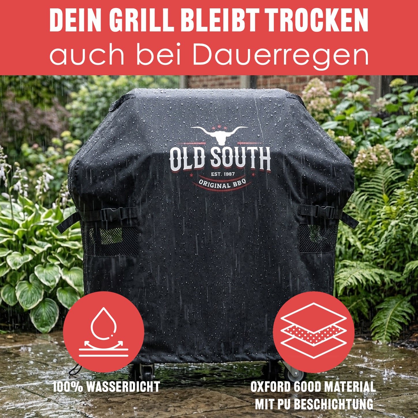 Premium Grillabdeckung