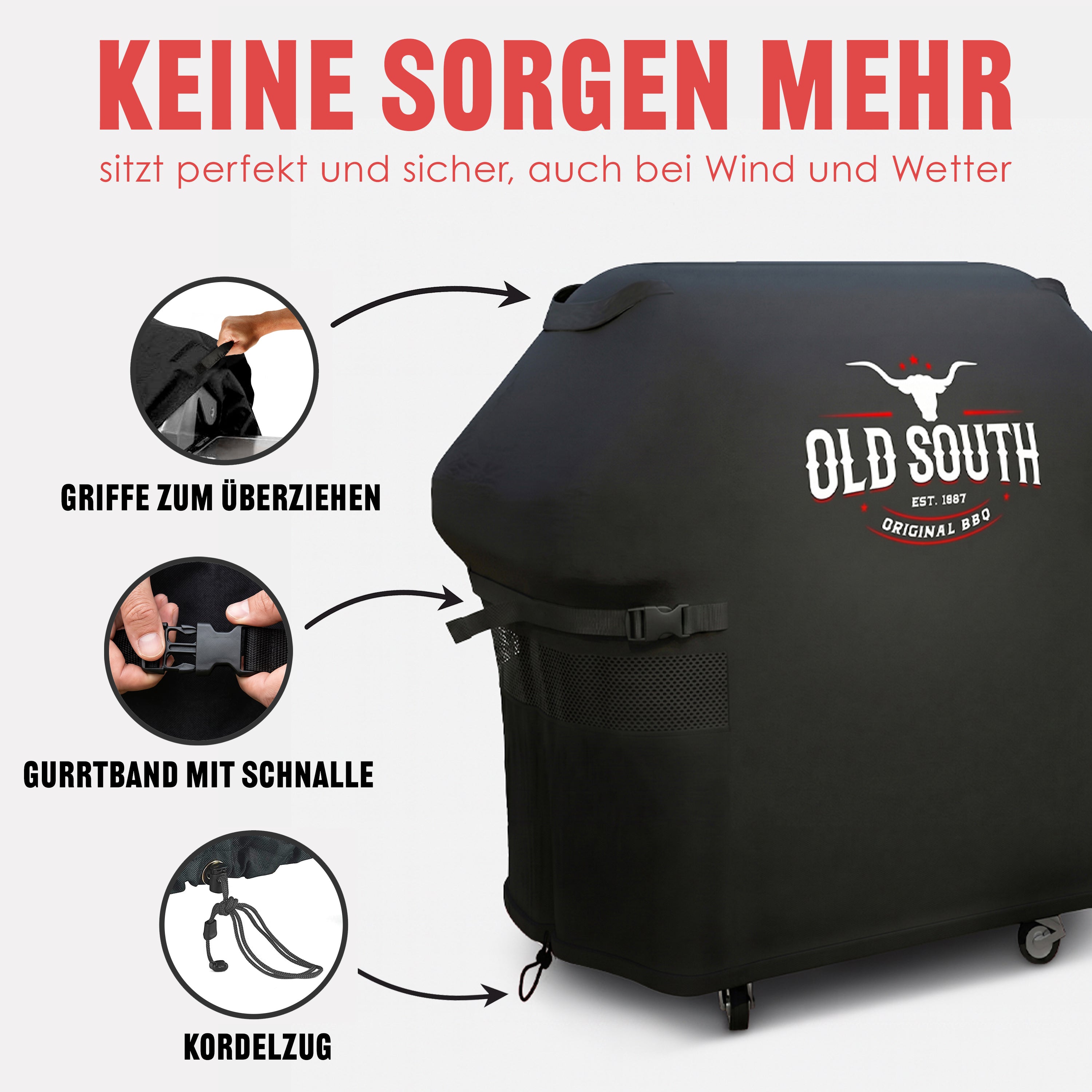 Premium Grillabdeckung