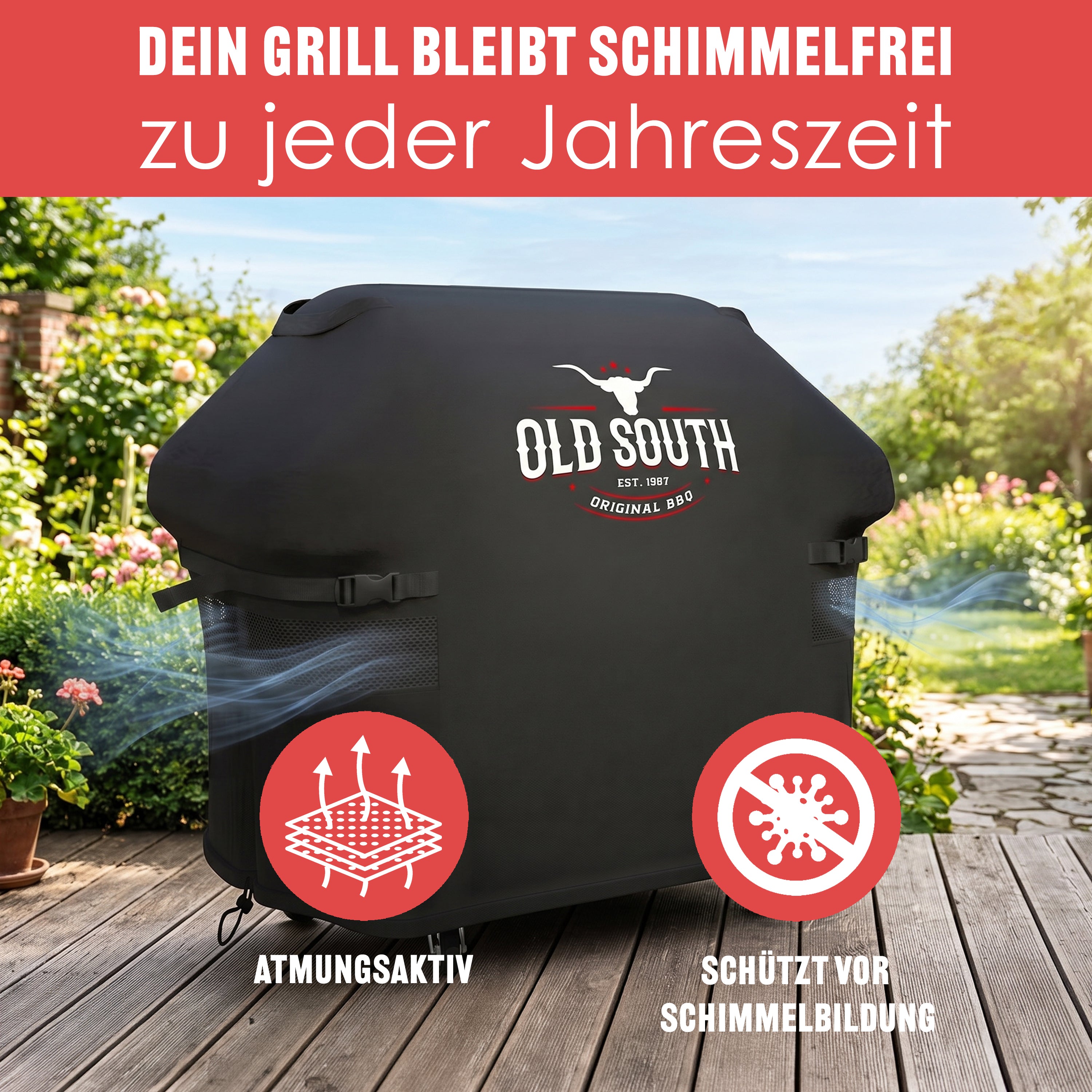 Premium Grillabdeckung